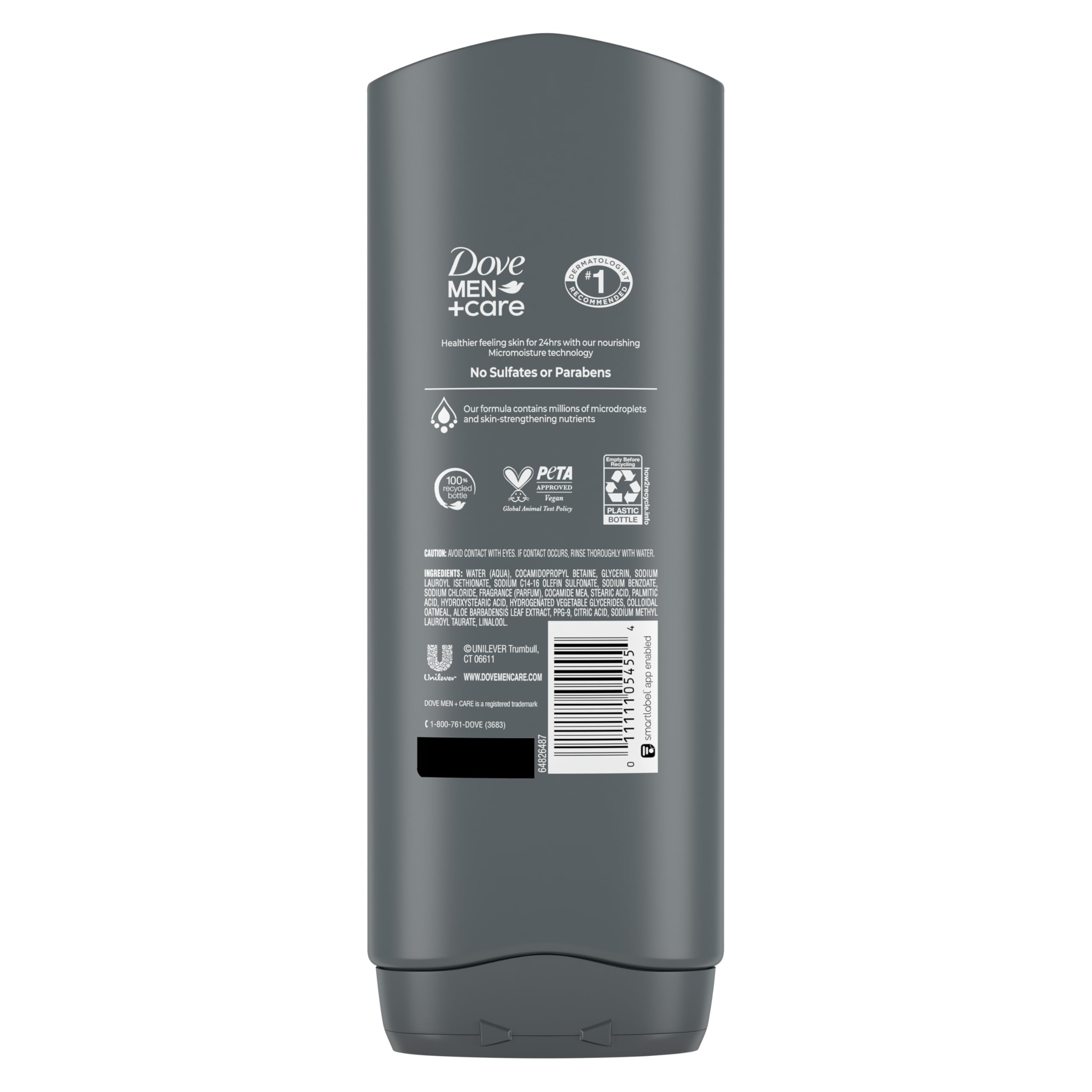 Foto 3 pulgar | Jabón Corporal Y Facial Dove Men + Care Sensitive Skin 4x - Venta Internacional.
