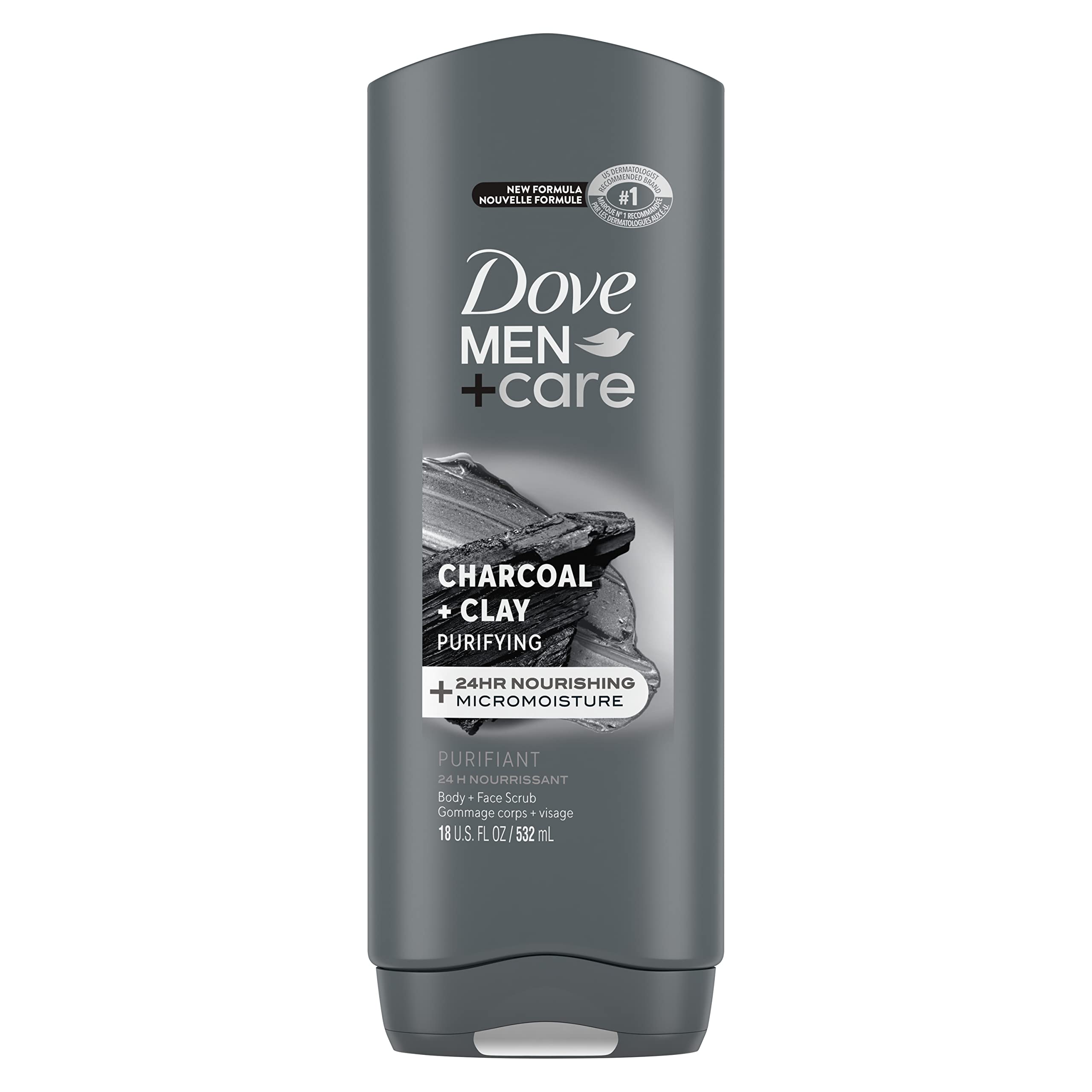 Foto 2 pulgar | Gel De Baño Dove Men + Care Elements Charcoal + Clay 530 Ml - Venta Internacional.