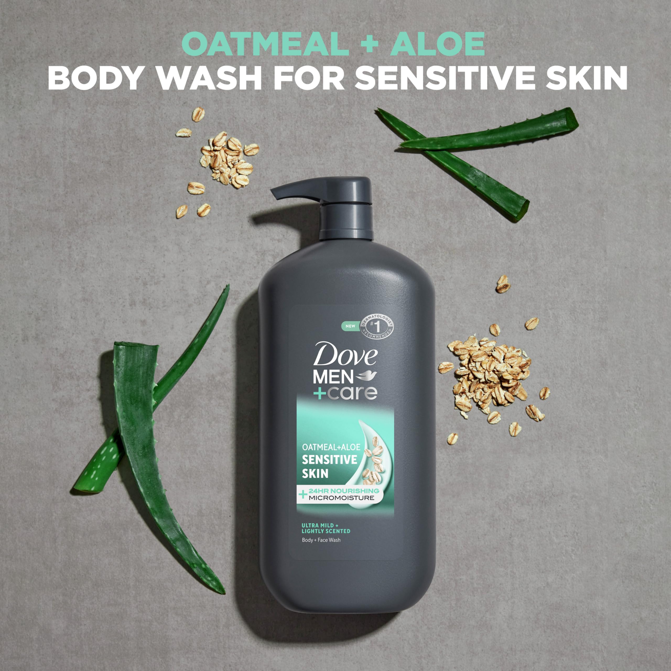Foto 3 pulgar | Gel De Baño Corporal Y Facial Dove Men + Care Sensitive Skin, 900 Ml, Paquete De 3 - Venta Internacional.