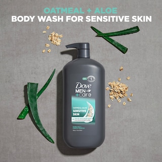 Foto 2 | Gel De Baño Corporal Y Facial Dove Men + Care Sensitive Skin, 900 Ml, Paquete De 3 - Venta Internacional.