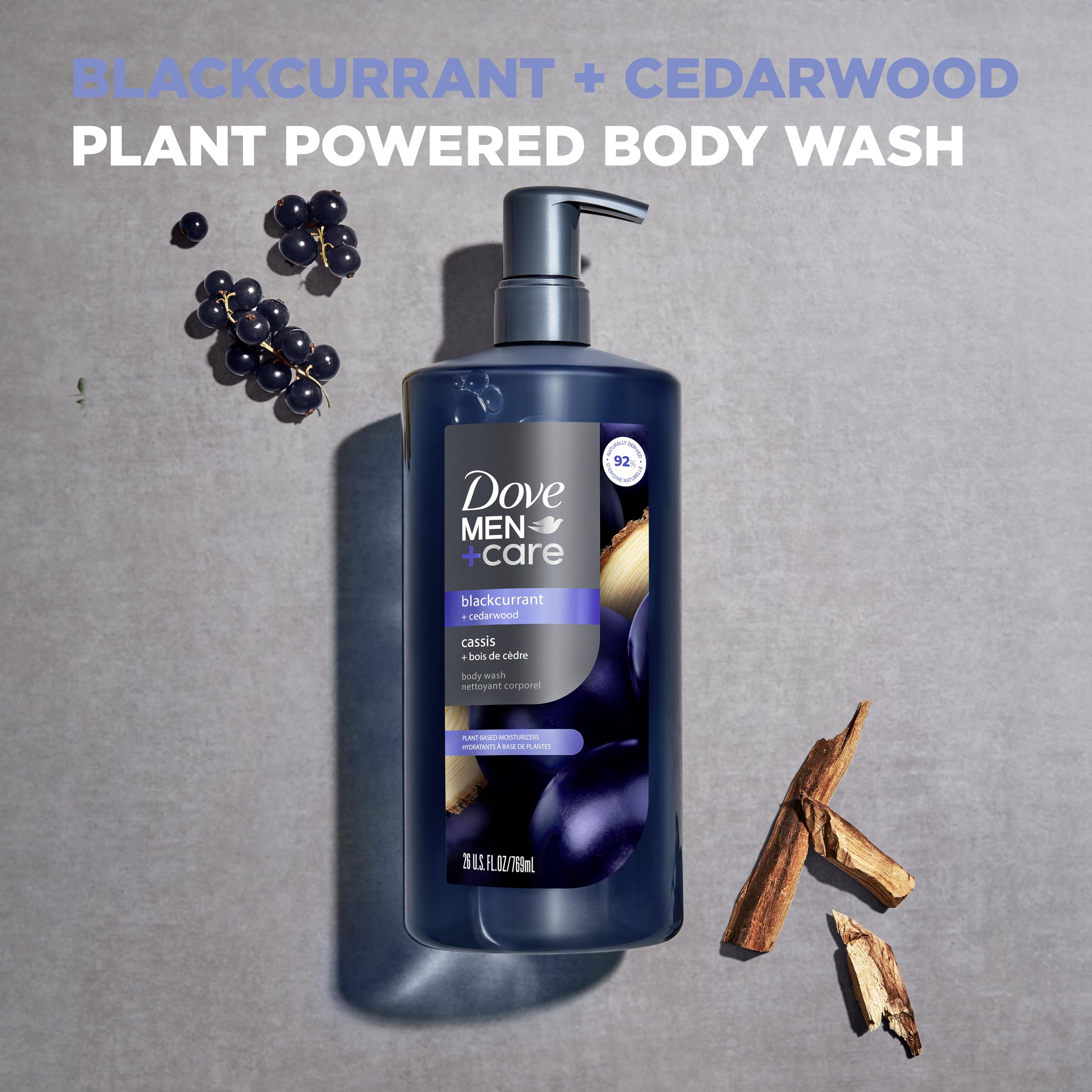 Foto 5 pulgar | Gel De Baño Dove Men + Care Con Grosella Negra Para Reconstruir La Piel, 770 Ml - Venta Internacional.