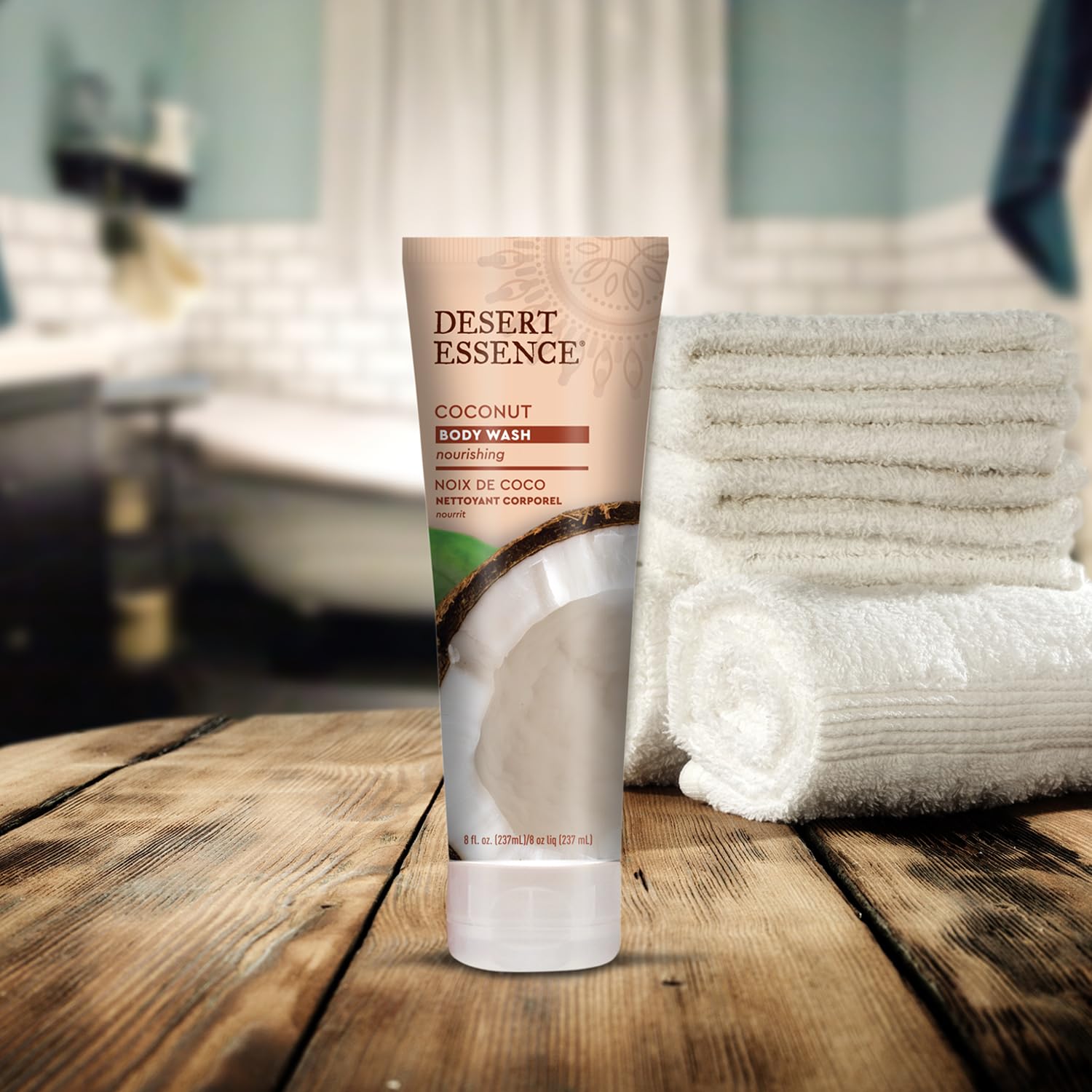 Foto 6 pulgar | Gel De Baño Desert Essence De Coco Nutritivo, 240 Ml, Vegano - Venta Internacional.