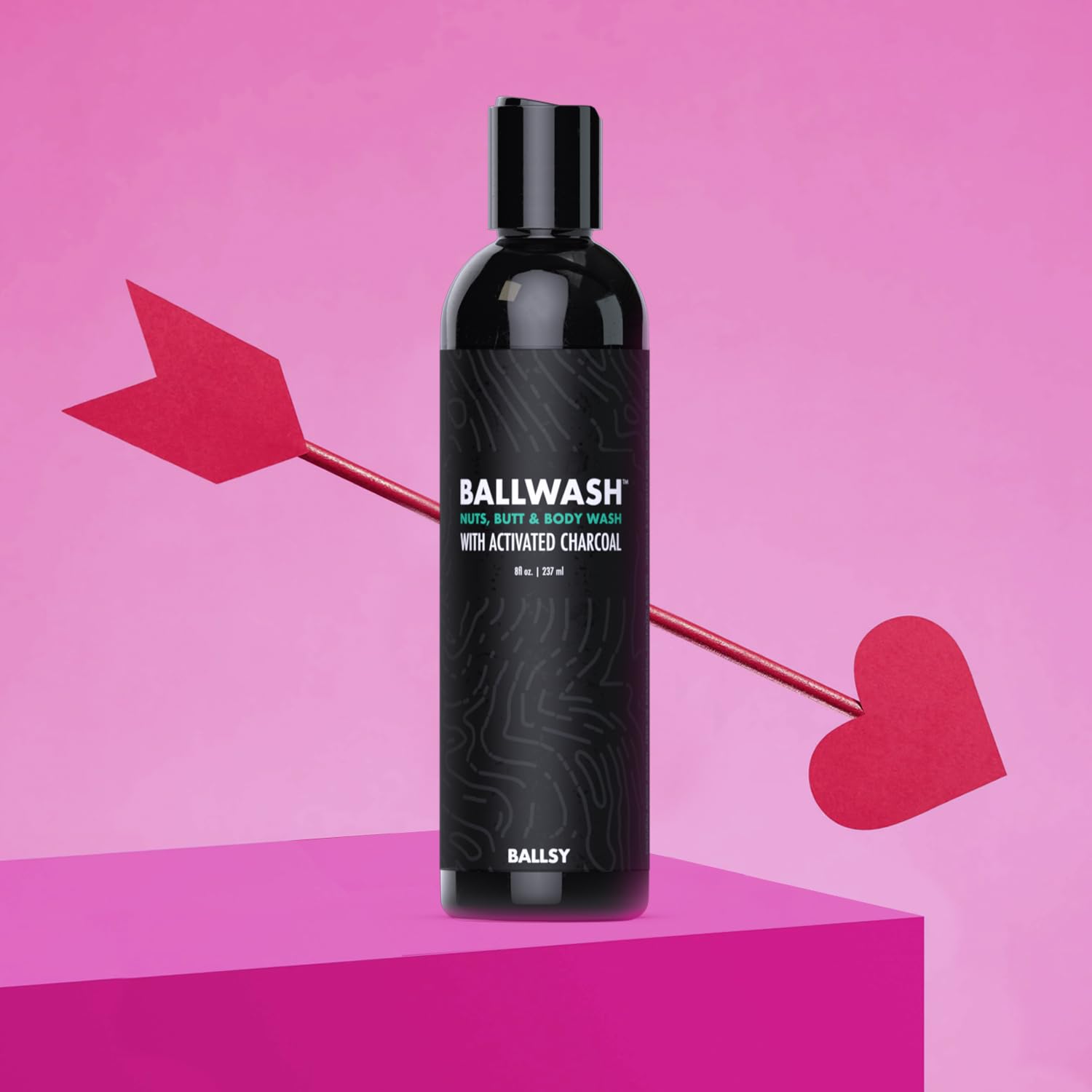Foto 3 pulgar | Body Wash Ballwash Ballwash Charcoal Con Aceite De Coco, 240 Ml, Para Hombre - Venta Internacional.