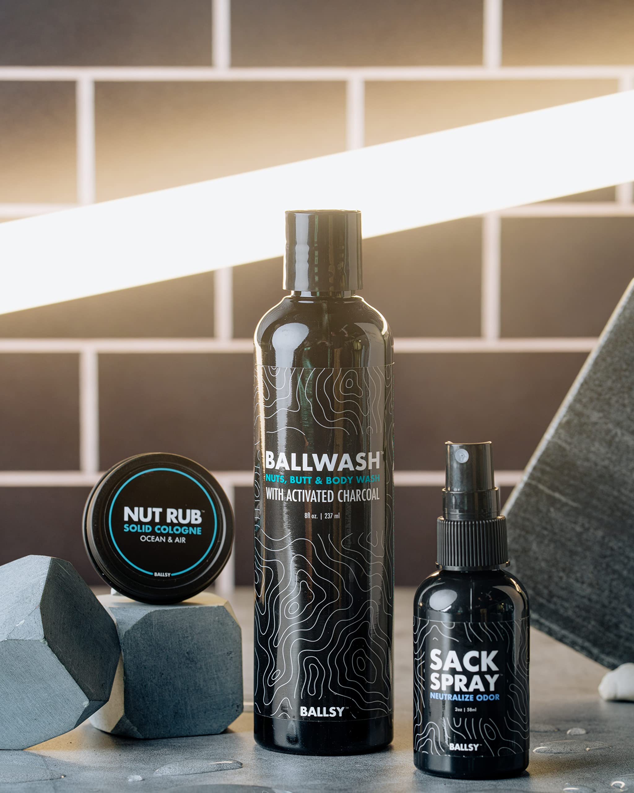 Foto 4 pulgar | Body Wash Ballwash Ballwash Charcoal Con Aceite De Coco, 240 Ml, Para Hombre - Venta Internacional.