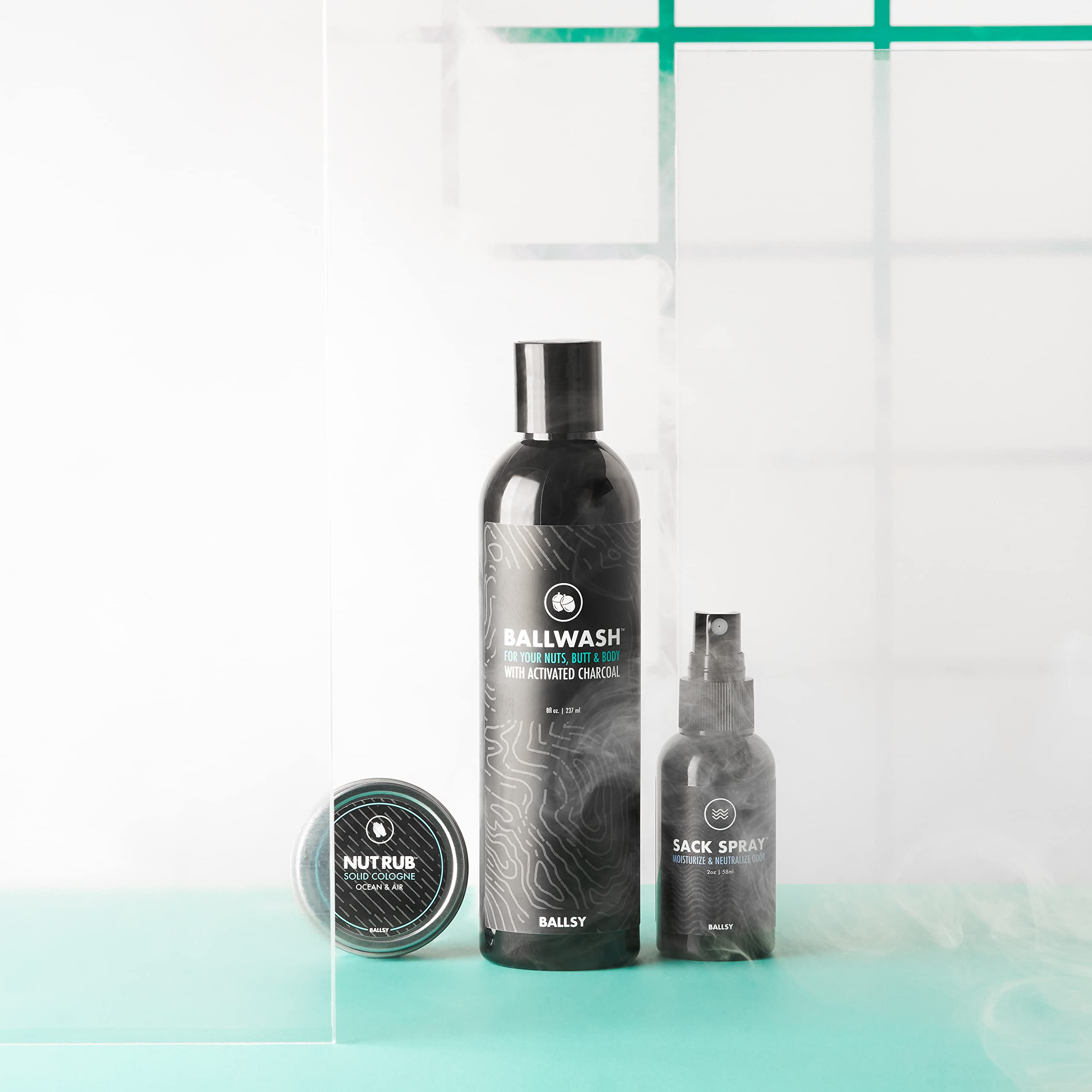 Foto 5 pulgar | Body Wash Ballwash Ballwash Charcoal Con Aceite De Coco, 240 Ml, Para Hombre - Venta Internacional.