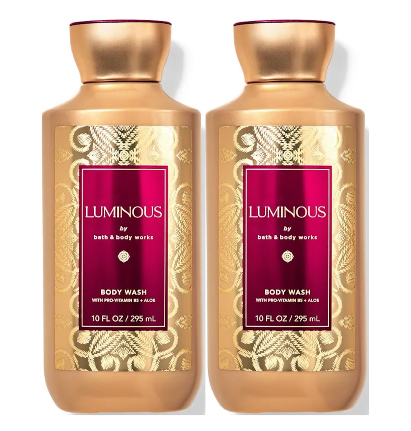 Gel De Ducha Bath & Body Works Luminous Signature, 300 Ml, Paquete De 2 - Venta Internacional.
