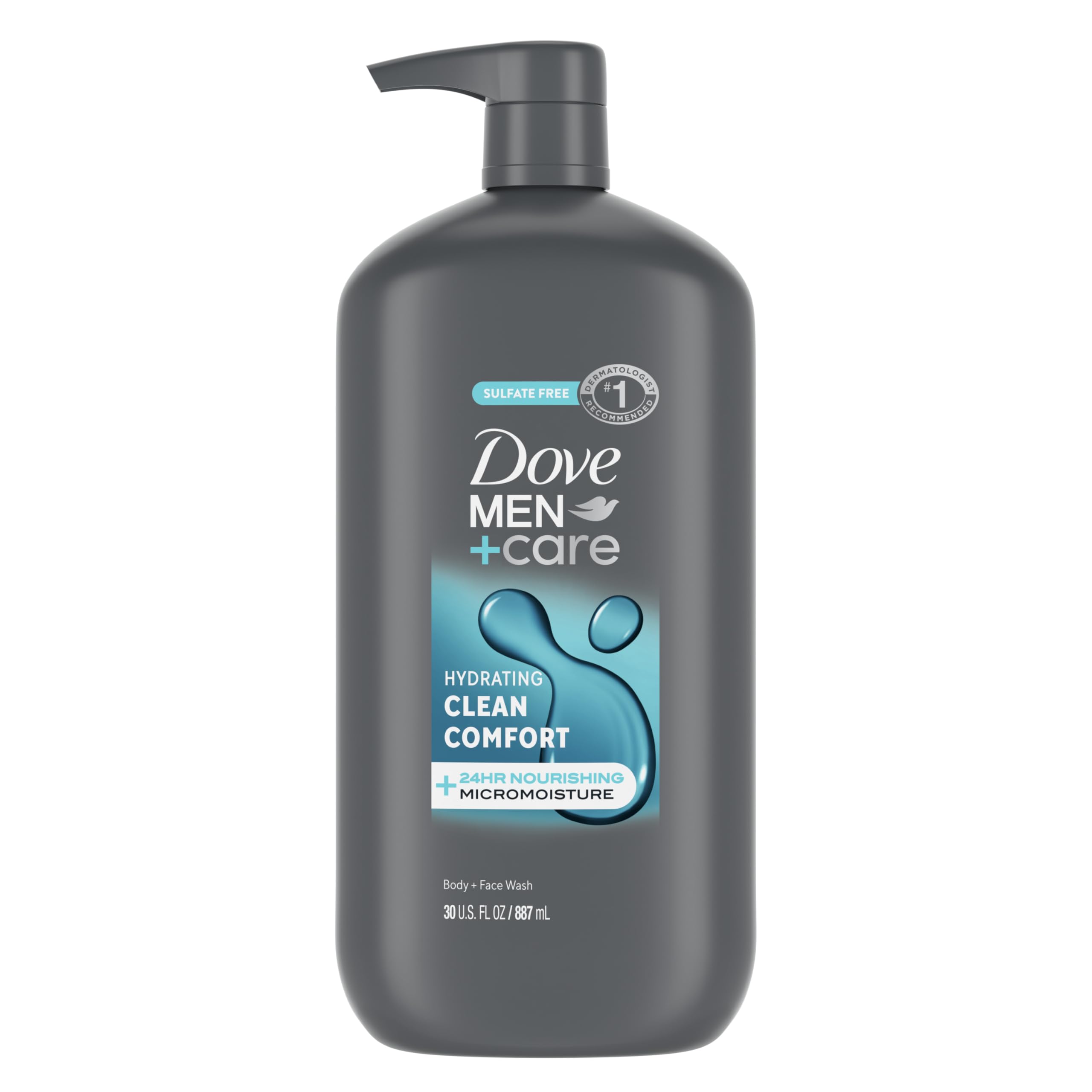 Foto 2 pulgar | Jabón Corporal Y Facial Dove Men+care Hydrating Clean Comfort 900 Ml - Venta Internacional.