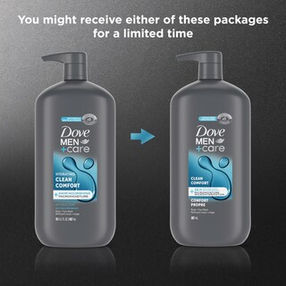 Foto 3 | Jabón Corporal Y Facial Dove Men+care Hydrating Clean Comfort 900 Ml - Venta Internacional.