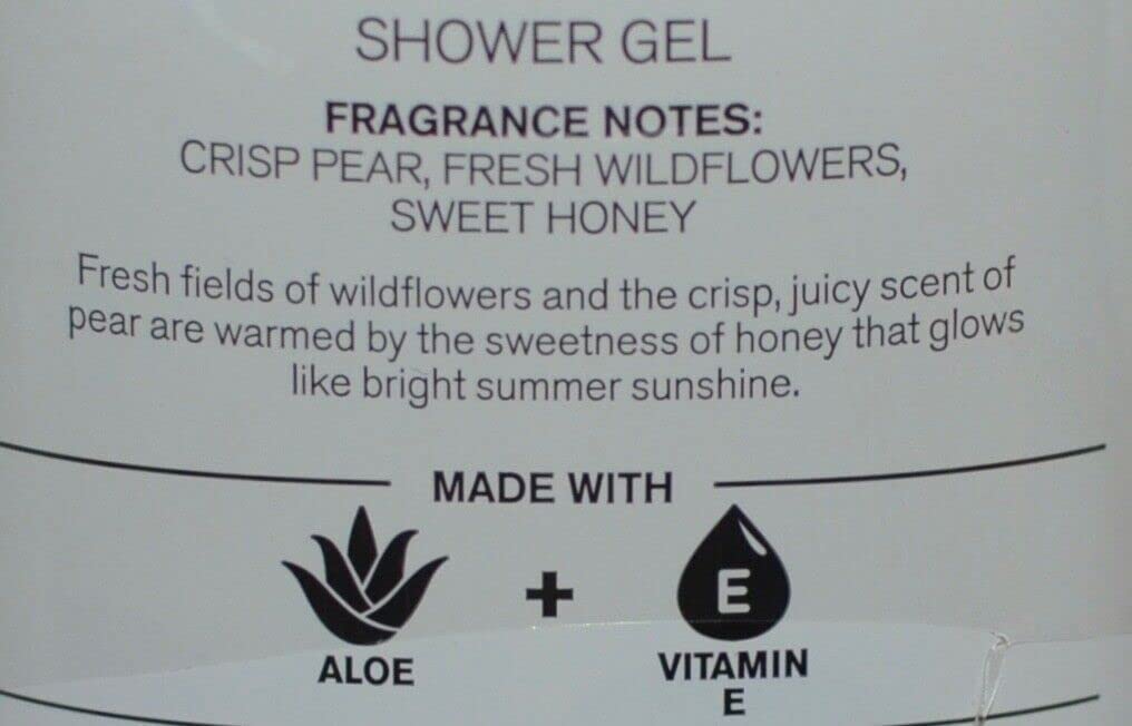 Foto 4 pulgar | Set De Regalo De Gel De Ducha Bath And Body Works Honey Wildflower 300 Ml - Venta Internacional.