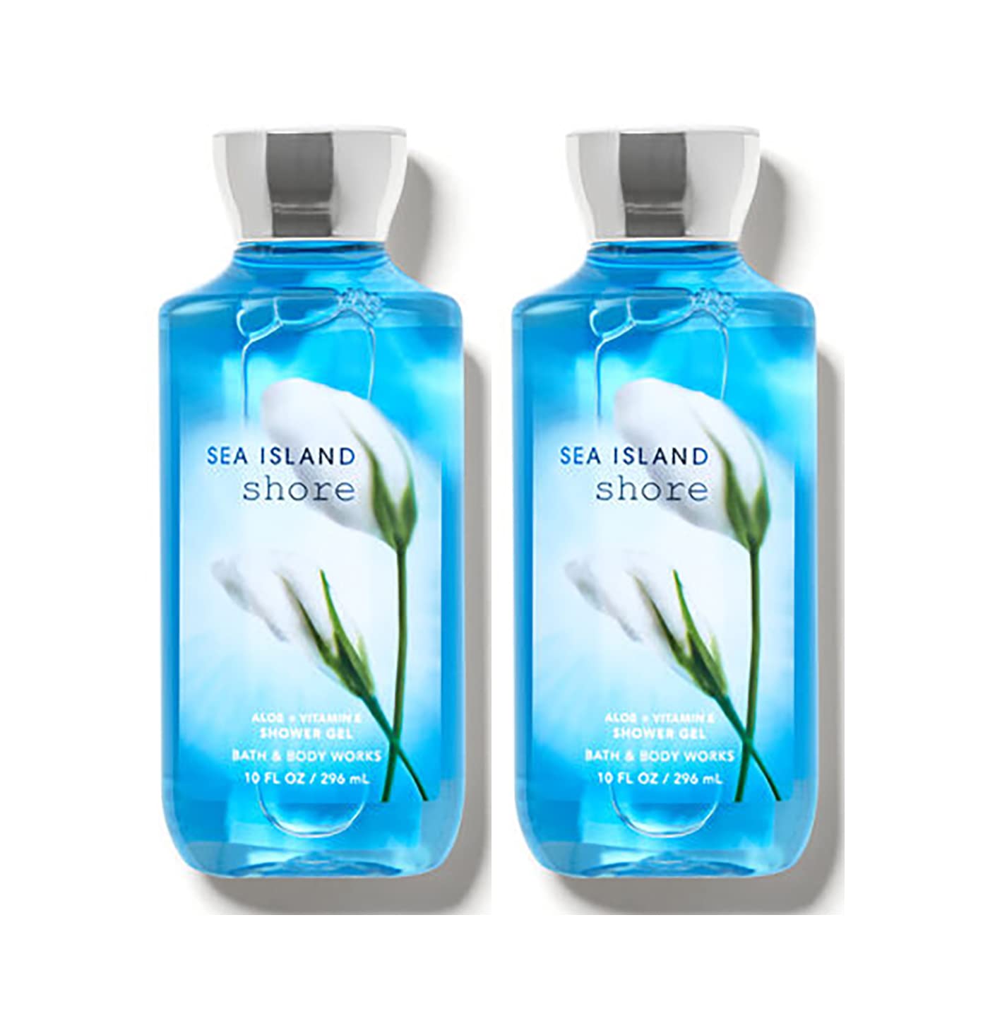 Foto 2 pulgar | Gel De Ducha Bath & Body Works Sea Island Shore, 300 Ml, Paquete De 2 - Venta Internacional.