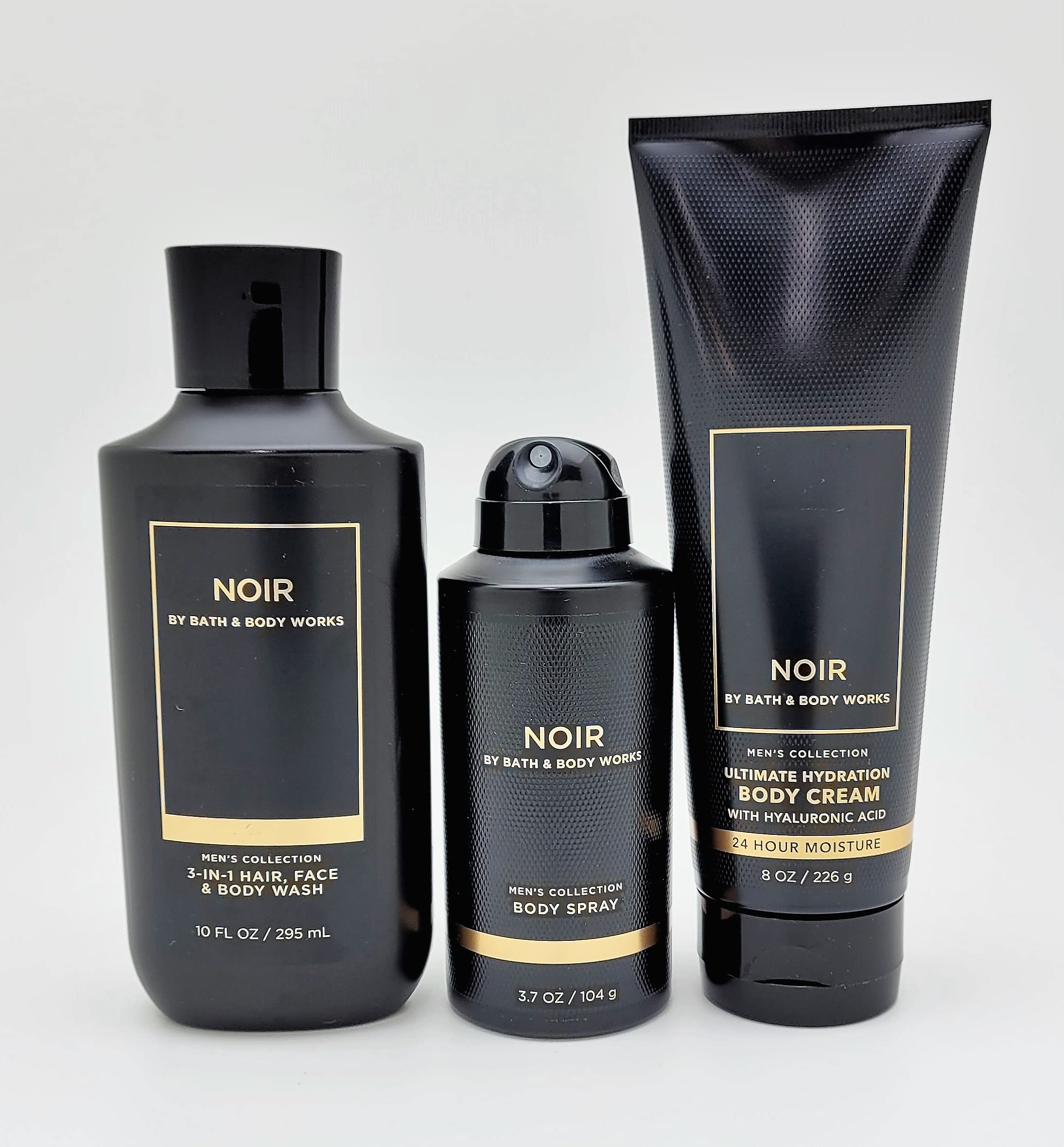Set De Cuidado Corporal Bath & Body Works Noir Para Hombre 2021 - Venta Internacional.