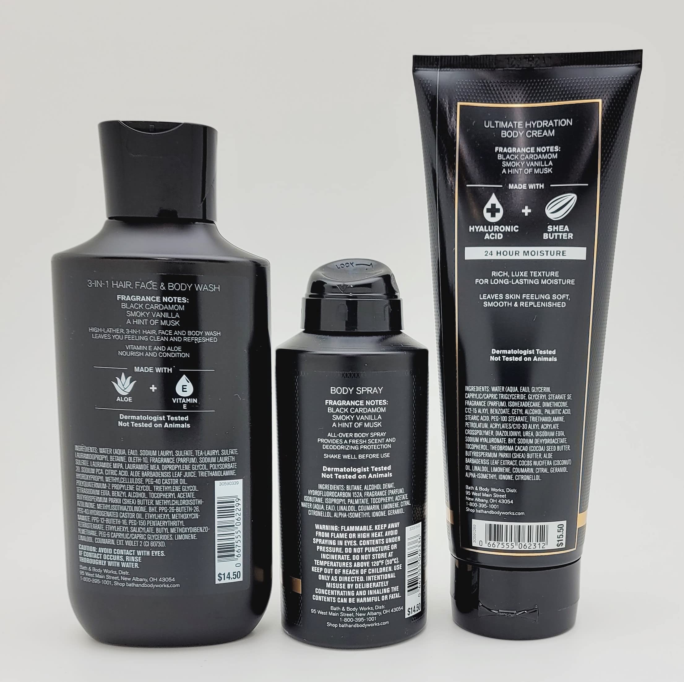 Foto 3 pulgar | Set De Cuidado Corporal Bath & Body Works Noir Para Hombre 2021 - Venta Internacional.