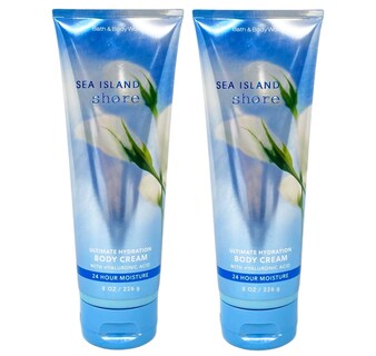 Foto 1 | Crema Corporal Bath And Body Works Sea Island Shore, 240 Ml, Juego De 2 - Venta Internacional.