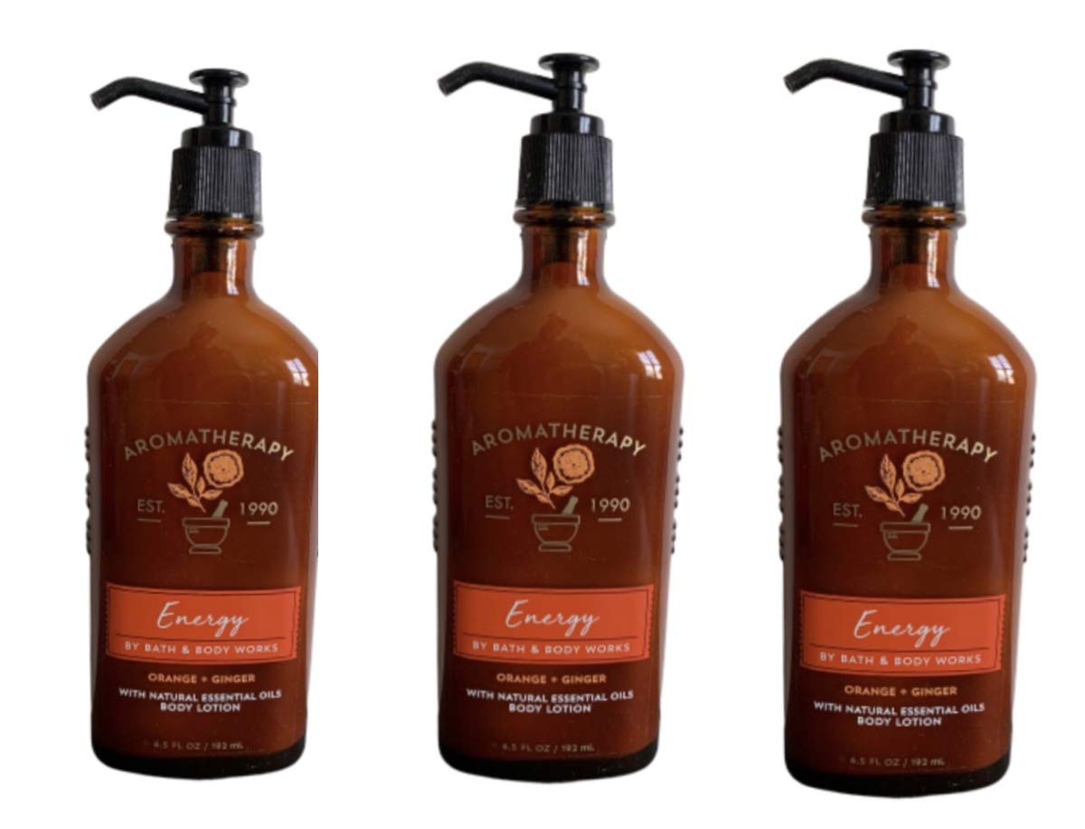 Loción Corporal Bath & Body Works Aromatherapy Energy, 190 Ml, Paquete De 3 - Venta Internacional.