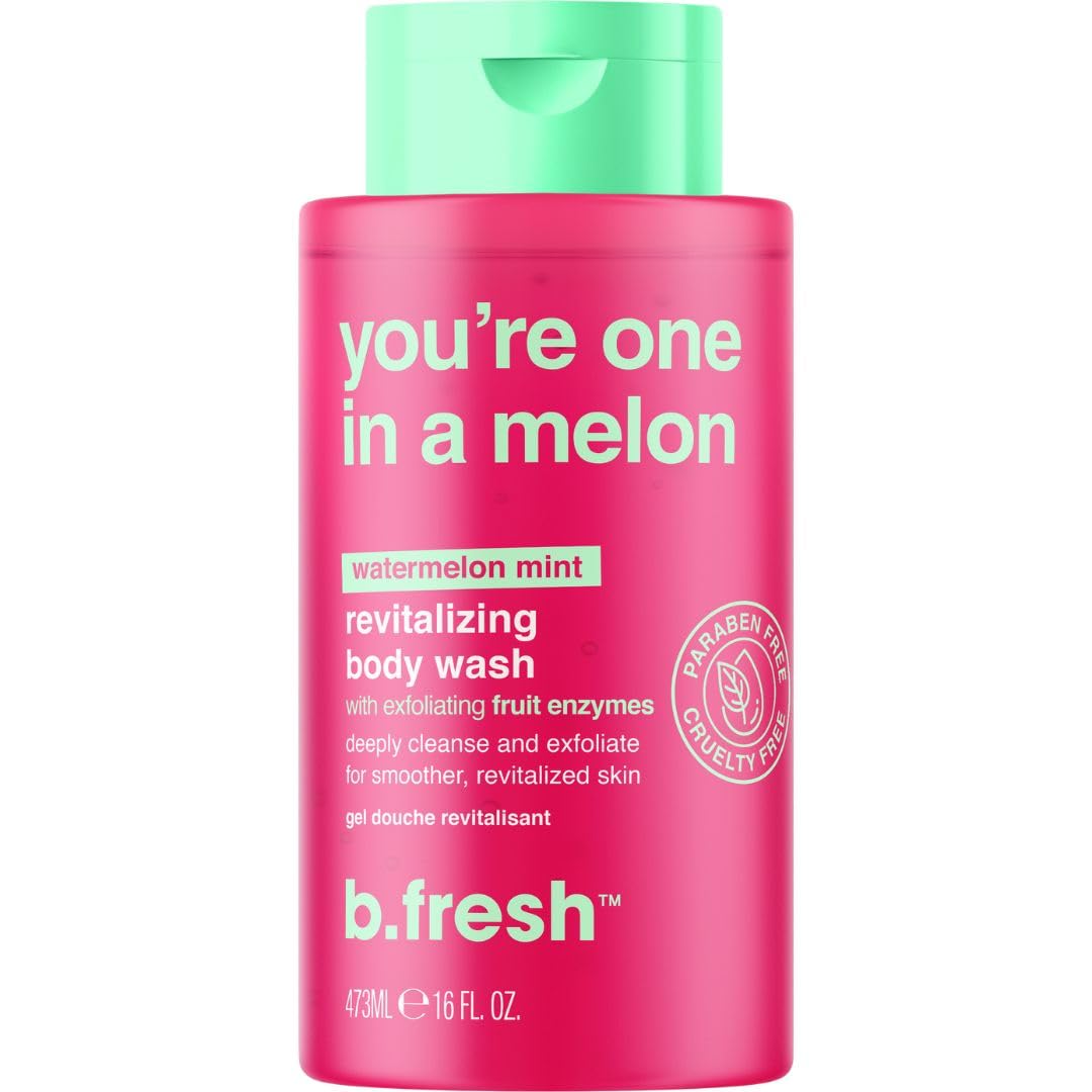 Gel De Baño B.fresh You're One In A Melon, 480 Ml, Exfoliante - Venta Internacional.