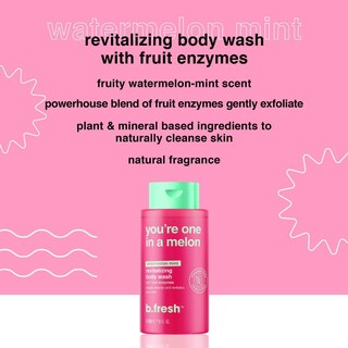Foto 3 | Gel De Baño B.fresh You're One In A Melon, 480 Ml, Exfoliante - Venta Internacional.
