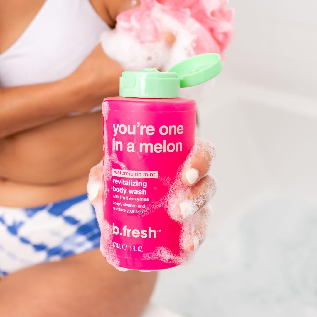 Foto 6 pulgar | Gel De Baño B.fresh You're One In A Melon, 480 Ml, Exfoliante - Venta Internacional.