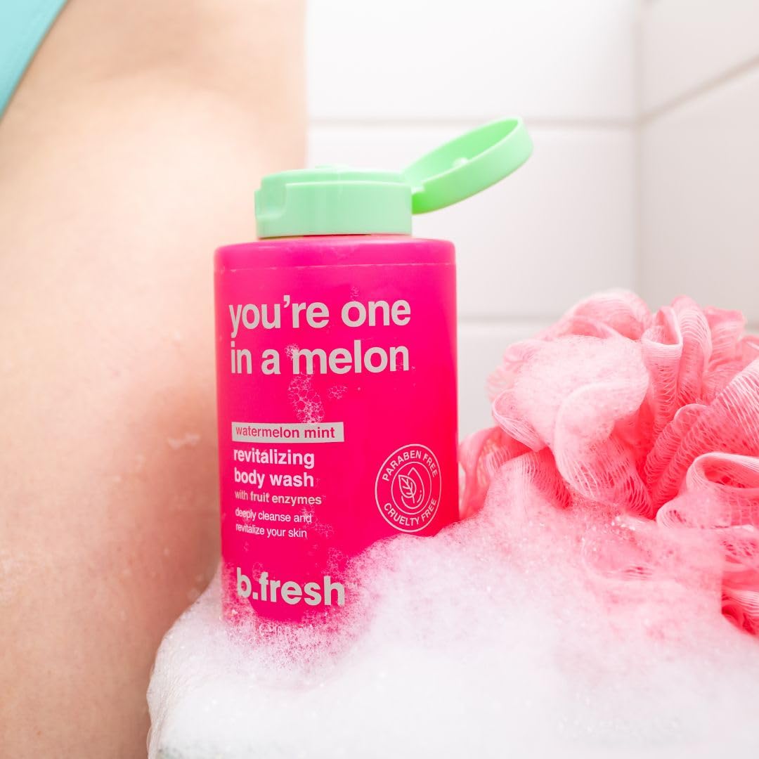 Foto 8 pulgar | Gel De Baño B.fresh You're One In A Melon, 480 Ml, Exfoliante - Venta Internacional.