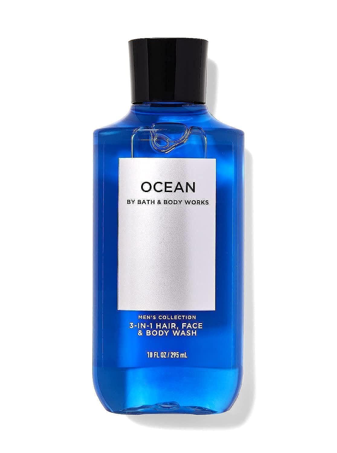 Gel De Baño 3 En 1 Para Cabello, Rostro Y Cuerpo Bath And Body Works Ocean - Venta Internacional.