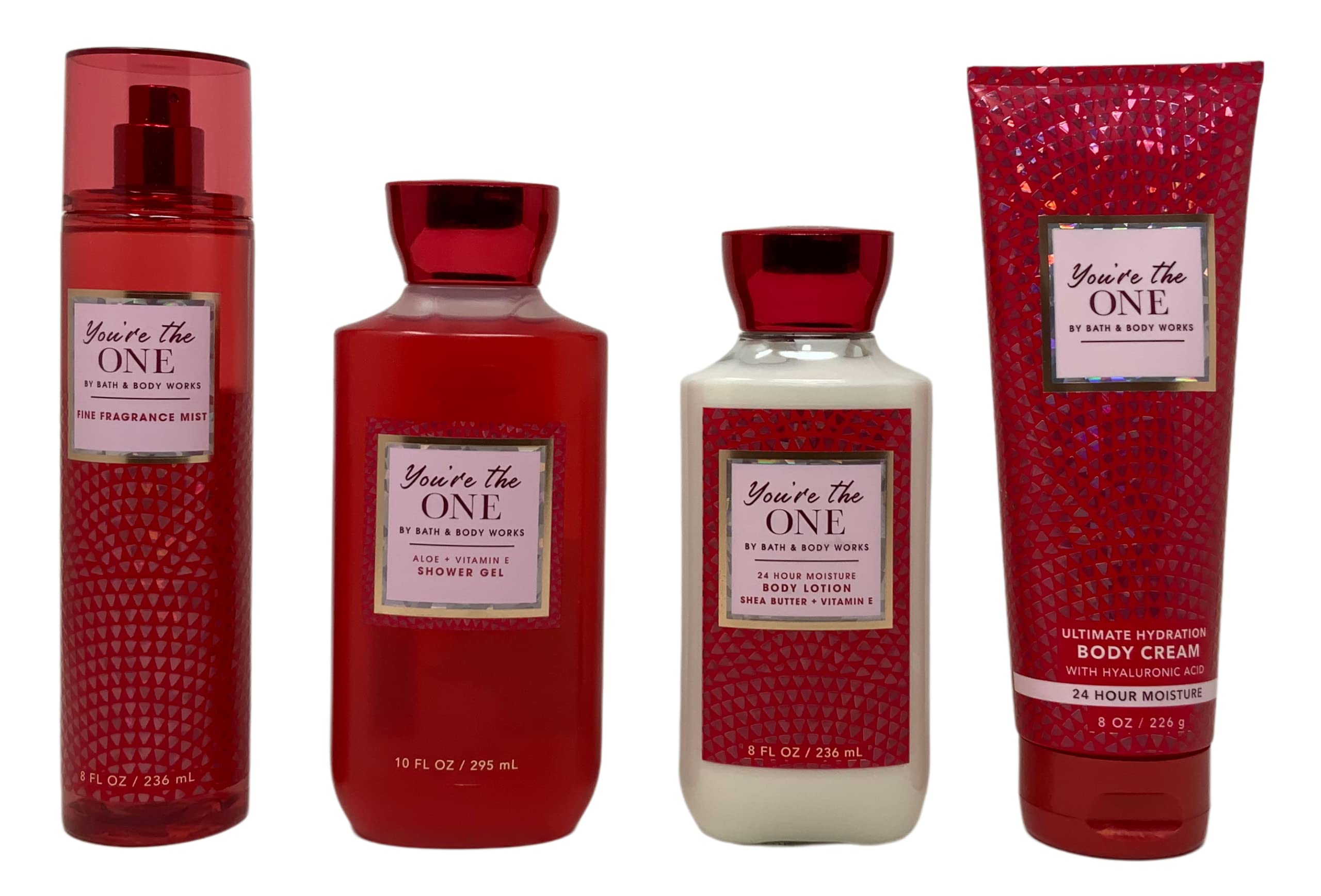 Set De Regalo Bath & Body Works You're The One Con Loción Y Crema - Venta Internacional.