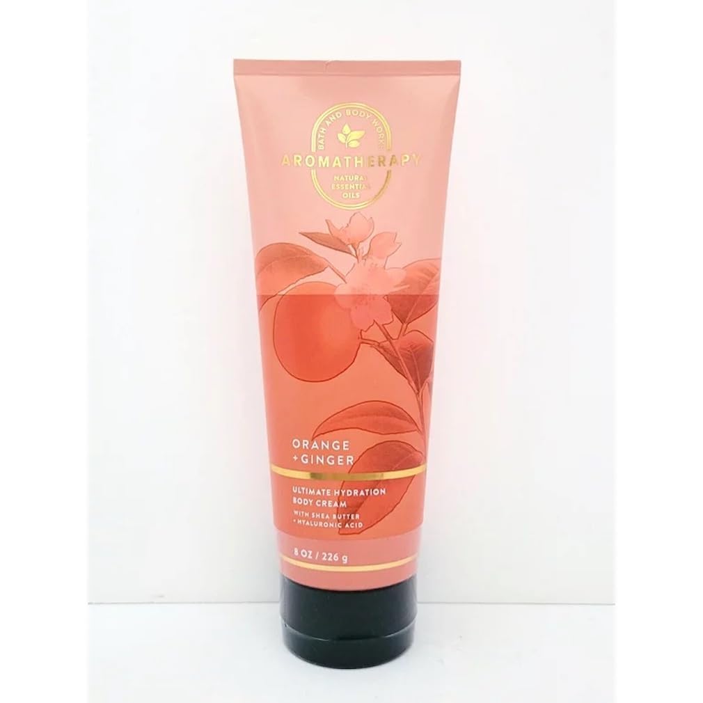 Crema Corporal Bath & Body Works Con Aromaterapia De Naranja Y Jengibre, 240 Ml - Venta Internacional.