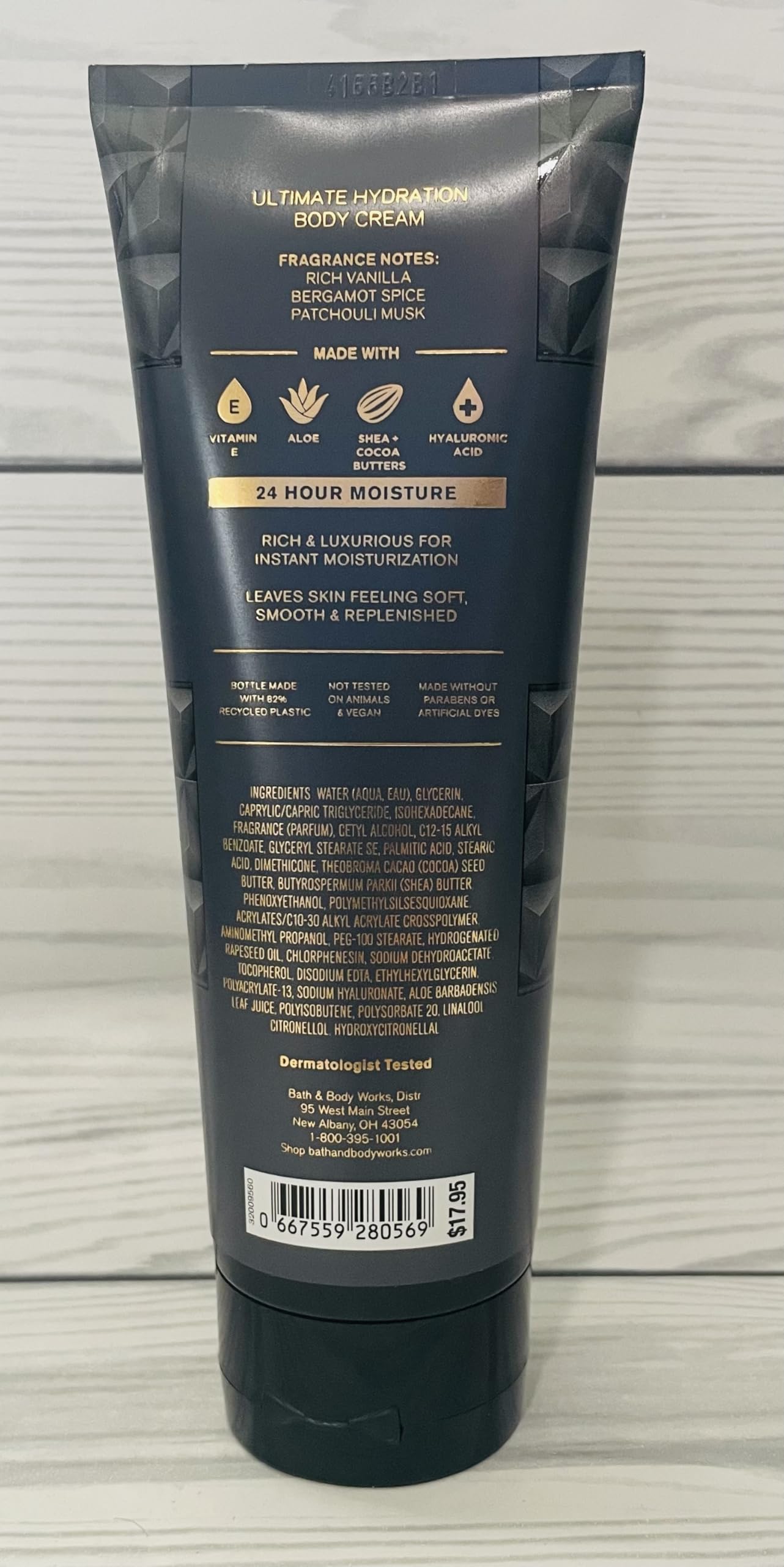 Foto 3 pulgar | Crema Corporal Bath & Body Works Vanilla Noir, 240 Ml, Paquete De 2 - Venta Internacional.