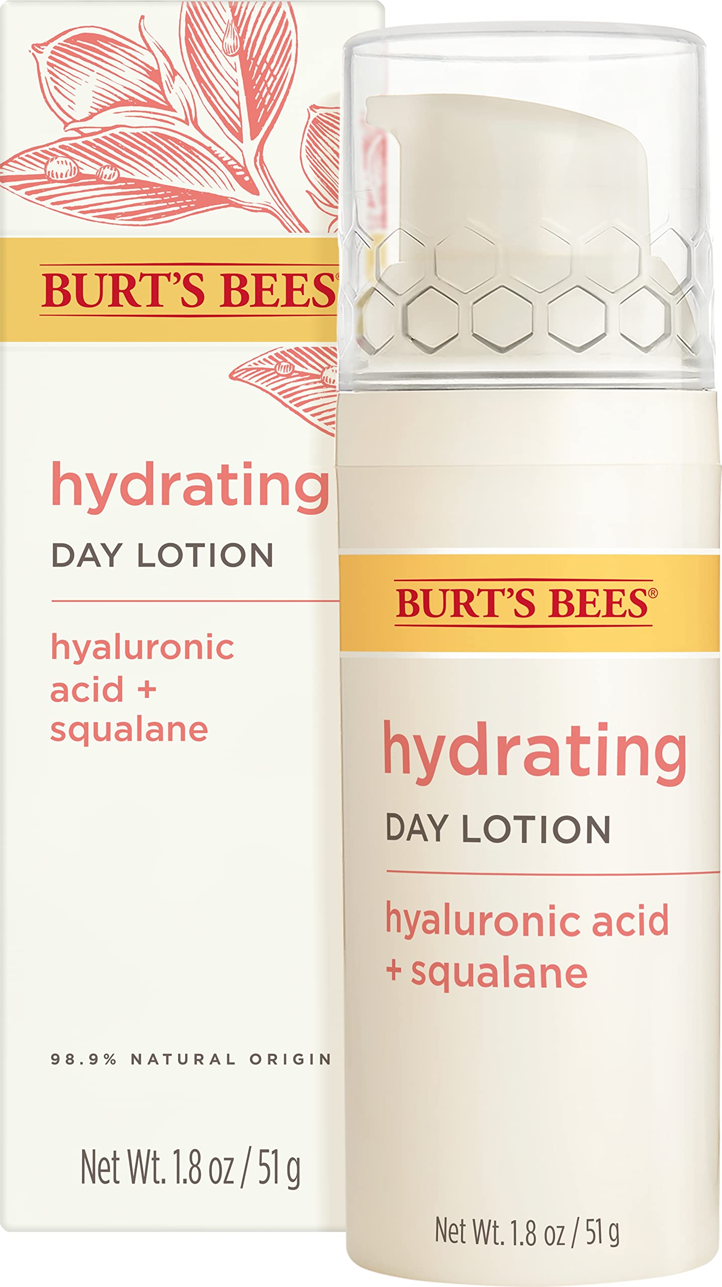 Loción Burts Bees Truly Glowing Para Piel Seca De Día, 50 Ml, Unisex - Venta Internacional.