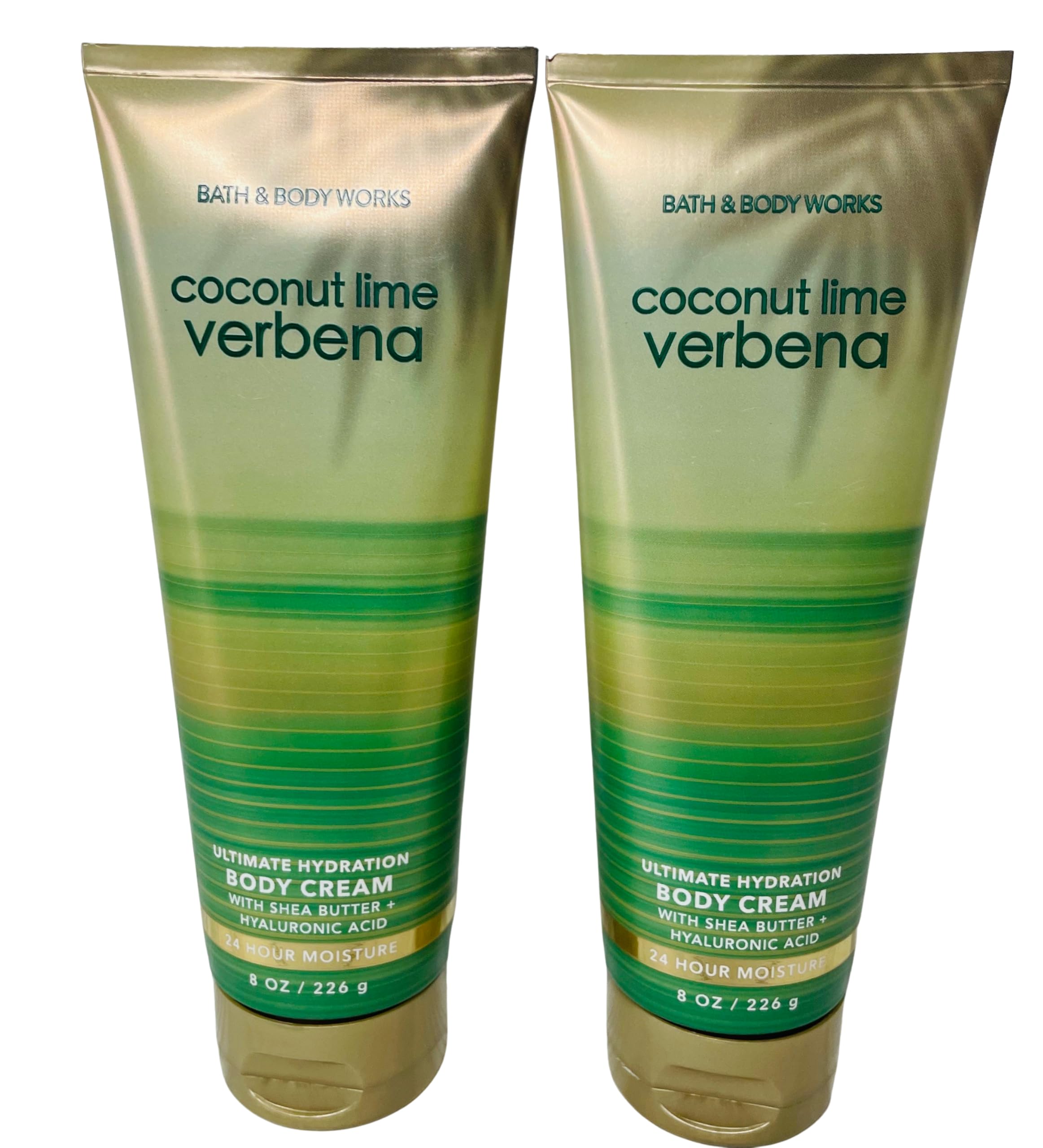 Crema Corporal Bath & Body Works, Coco, Lima Y Verbena, 240 Ml, X2 - Venta Internacional.