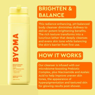Foto 4 | Gel De Baño Byoma Brightening Con Niacinamida Y Ácido Azelaico, 500 Ml - Venta Internacional.