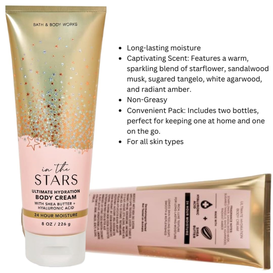 Foto 5 pulgar | Crema Corporal Bath And Body Works In The Stars, 240 Ml X 2 - Venta Internacional.