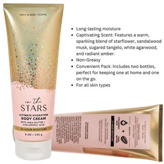 Foto 4 | Crema Corporal Bath And Body Works In The Stars, 240 Ml X 2 - Venta Internacional.