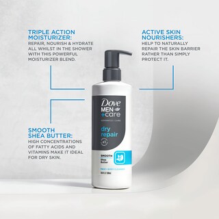 Foto 4 | Limpiador Facial Y Corporal Dove Men + Care Advanced Care Dry Repair - Venta Internacional.