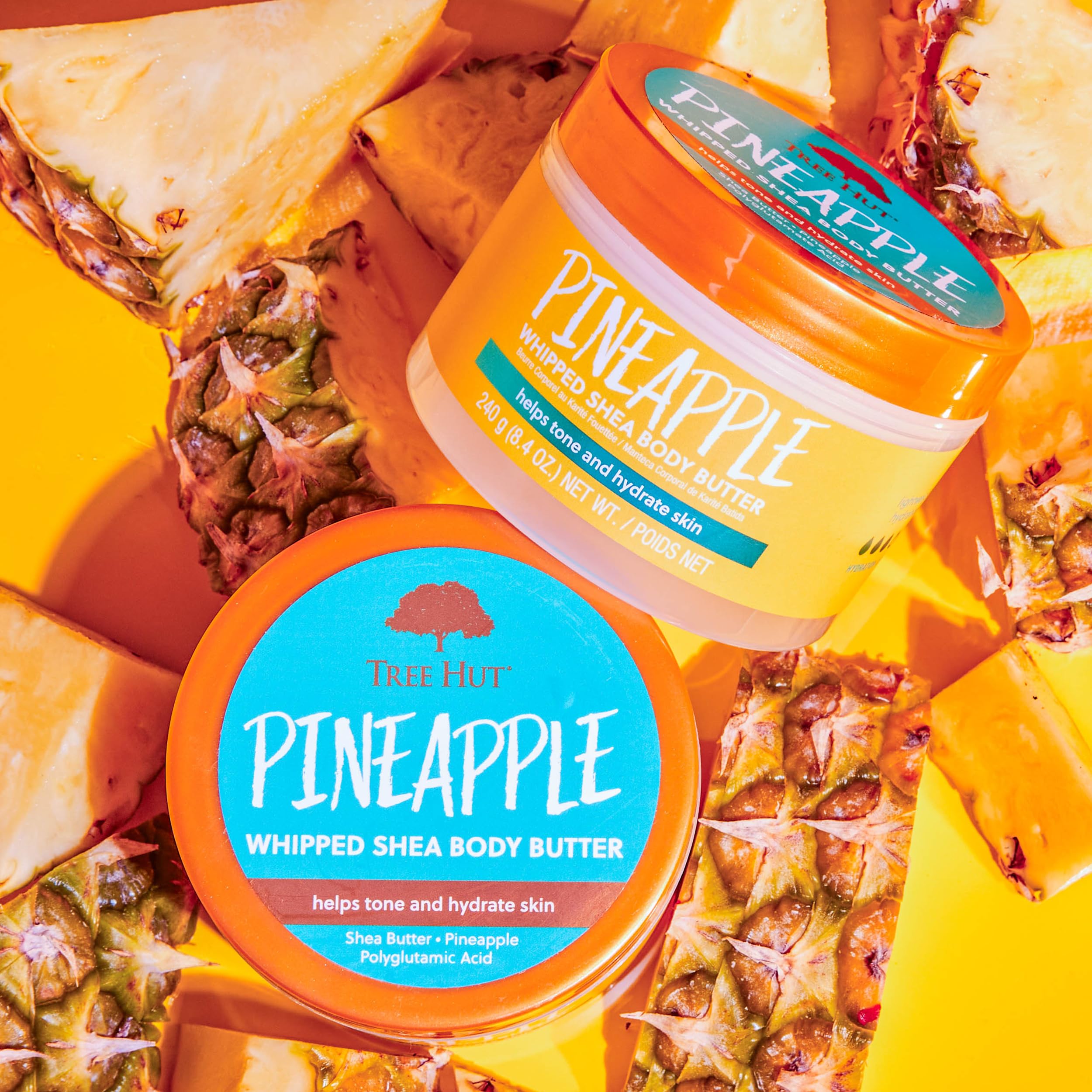 Foto 2 | Manteca Corporal Tree Hut Con Piña Batida Y Karité, 250 Ml - Venta Internacional.