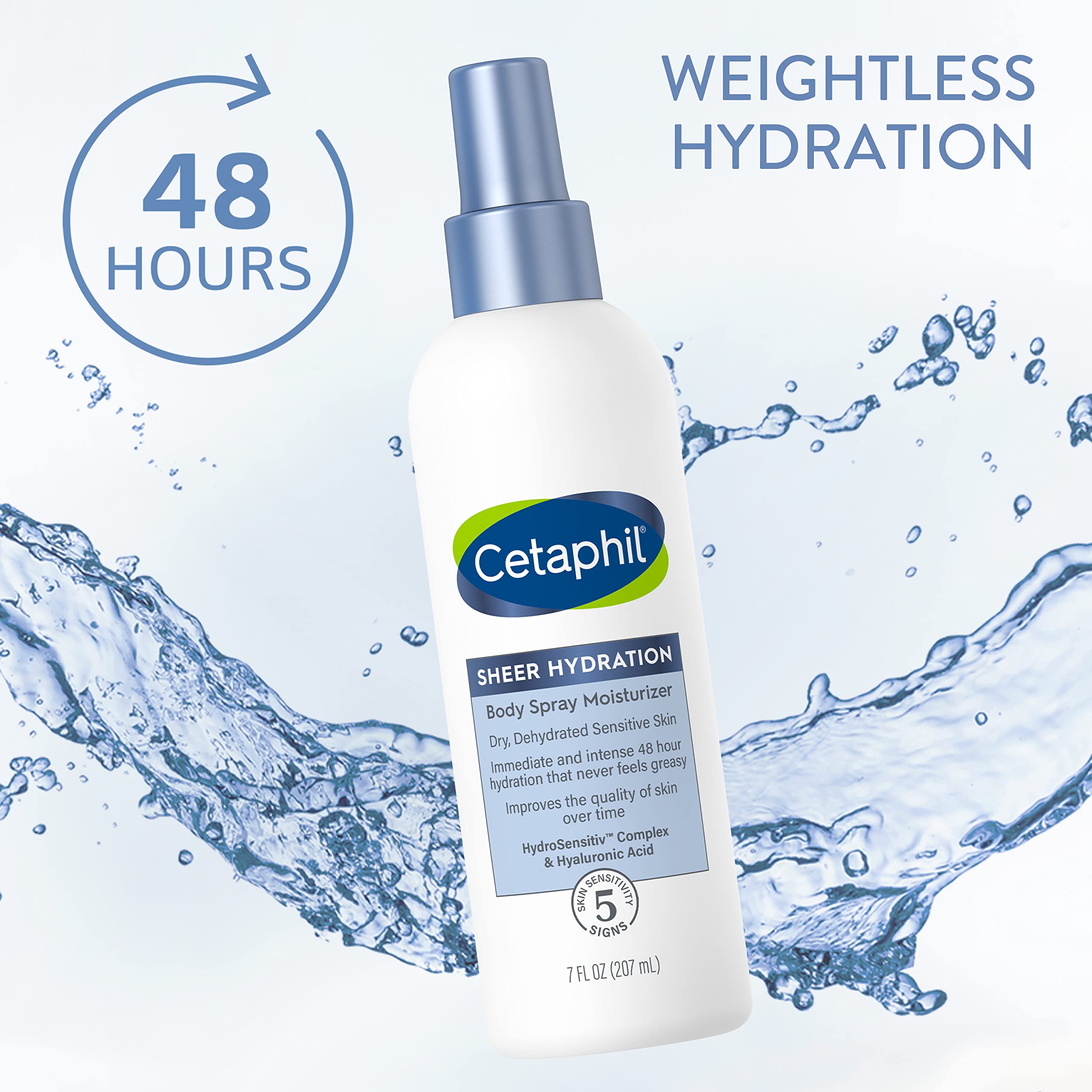 Foto 4 pulgar | Spray Hidratante Cetaphil Sheer Hydration 200 Ml Sensitive - Venta Internacional.