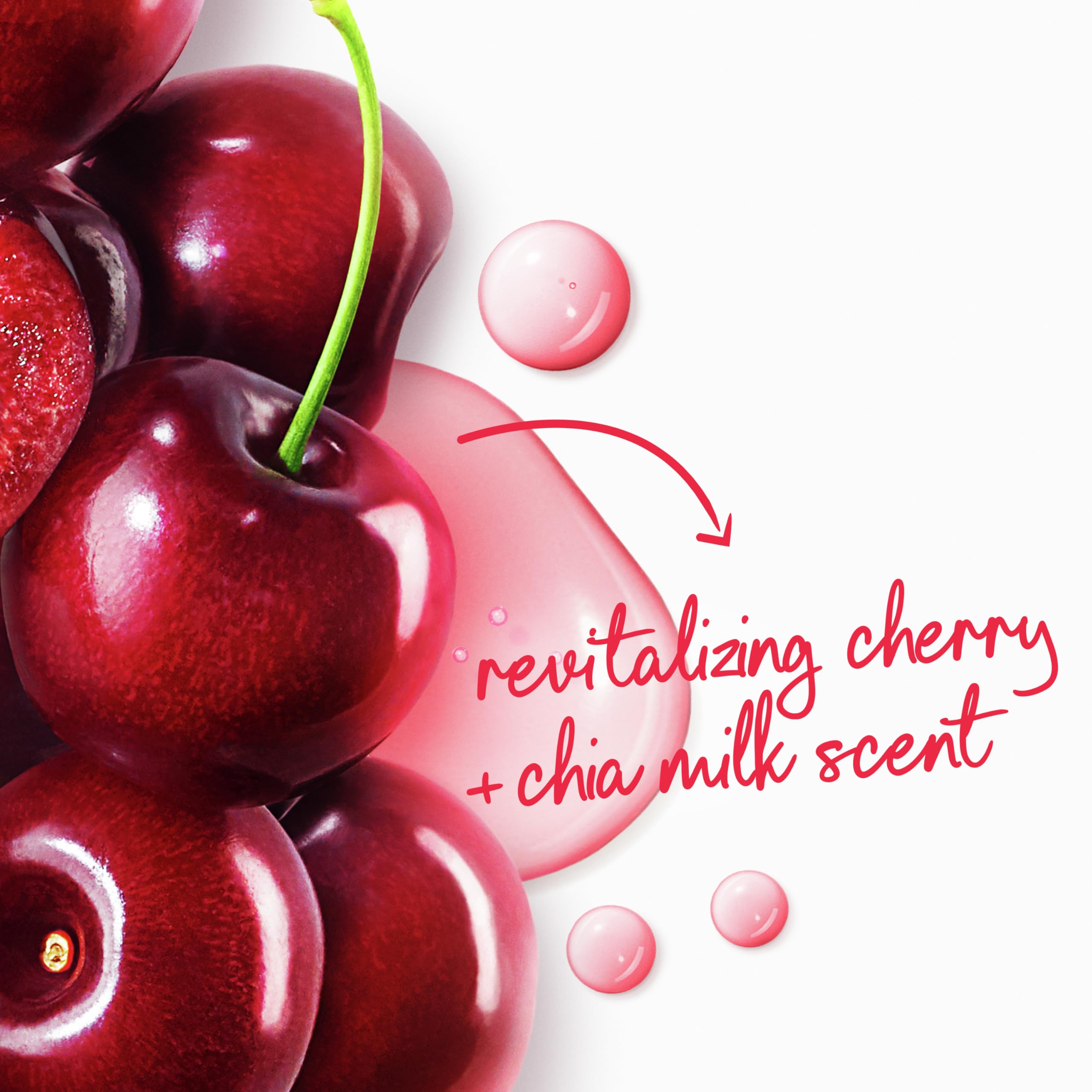 Foto 5 | Gel De Baño Dove Revitalize Cherry And Chía Milk 591 Ml - Venta Internacional.