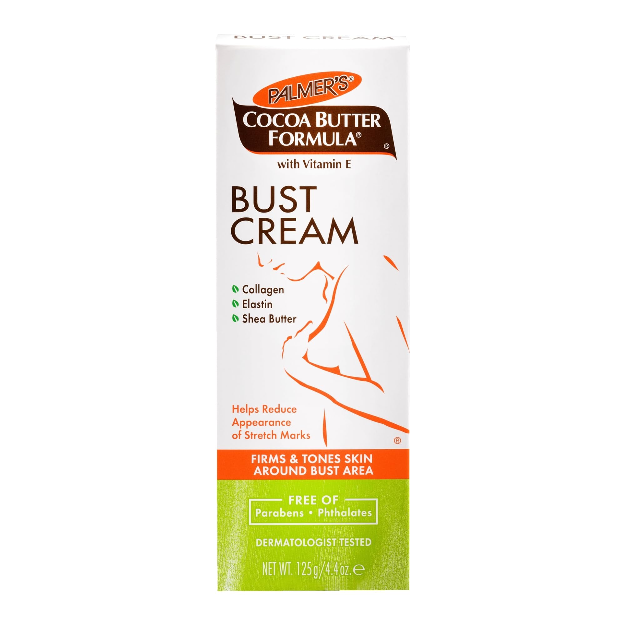 Crema De Masaje Reafirmante Para El Pecho, Manteca De Cacao Palmer's, 125 Ml - Venta Internacional.