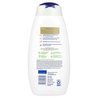 Foto 2 | Gel De Baño Nivea Pampering Con Manteca De Cacao Y Karité 591 Ml - Venta Internacional.