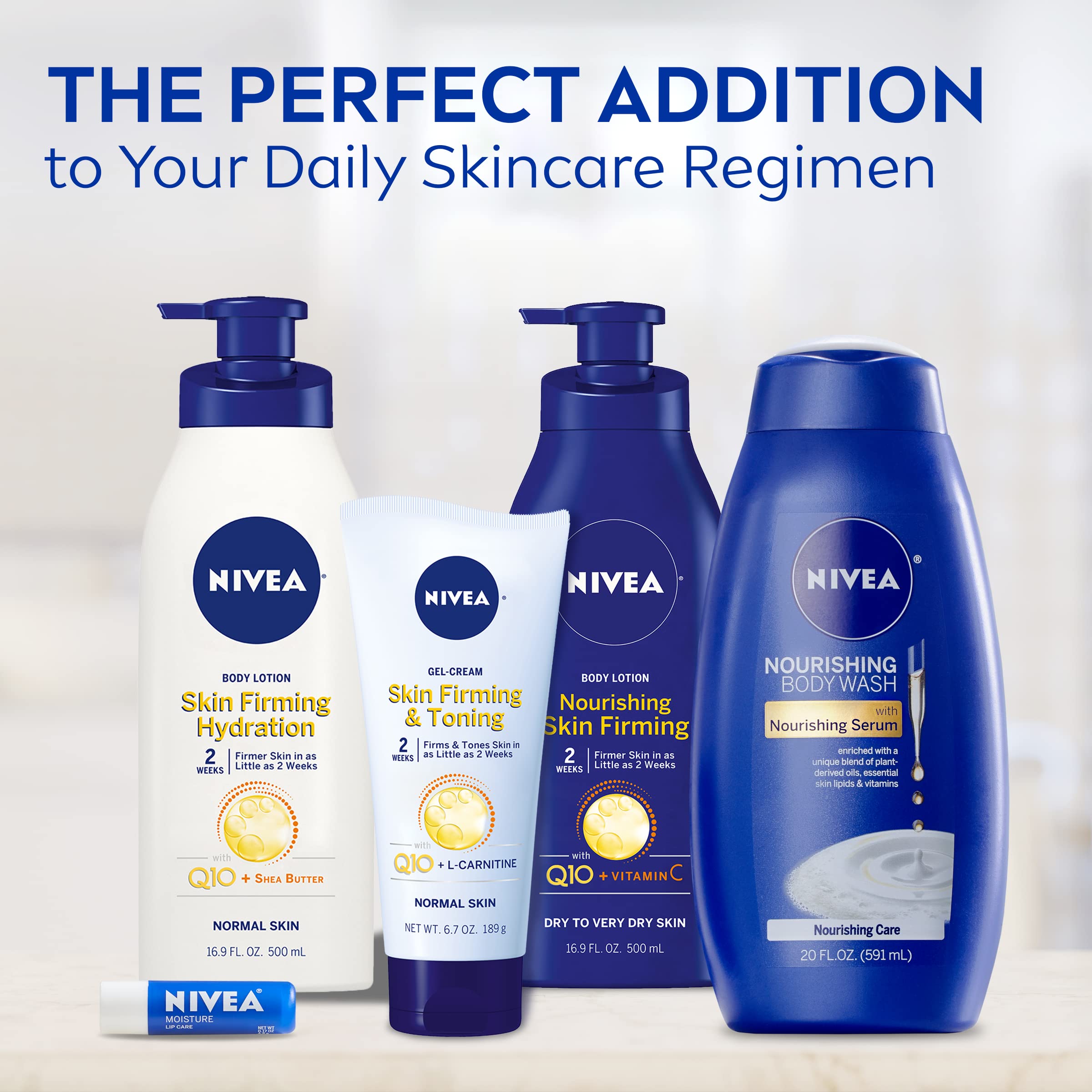 Foto 8 pulgar | Crema Gel Corporal Nivea Skin Reafirmante Y Tonificante Q10 200 Ml - Venta Internacional.