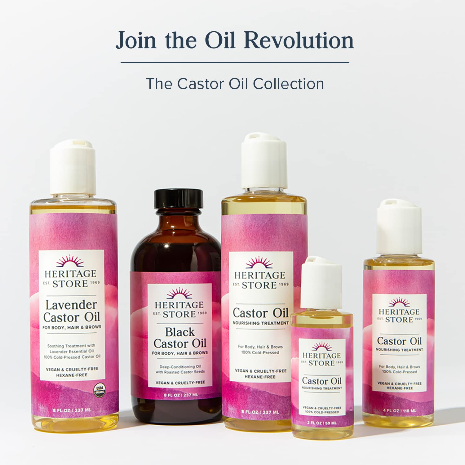 Foto 7 pulgar | Tratamiento Capilar Nutritivo Heritage Store Rose Castor Oil 60 Ml - Venta Internacional.