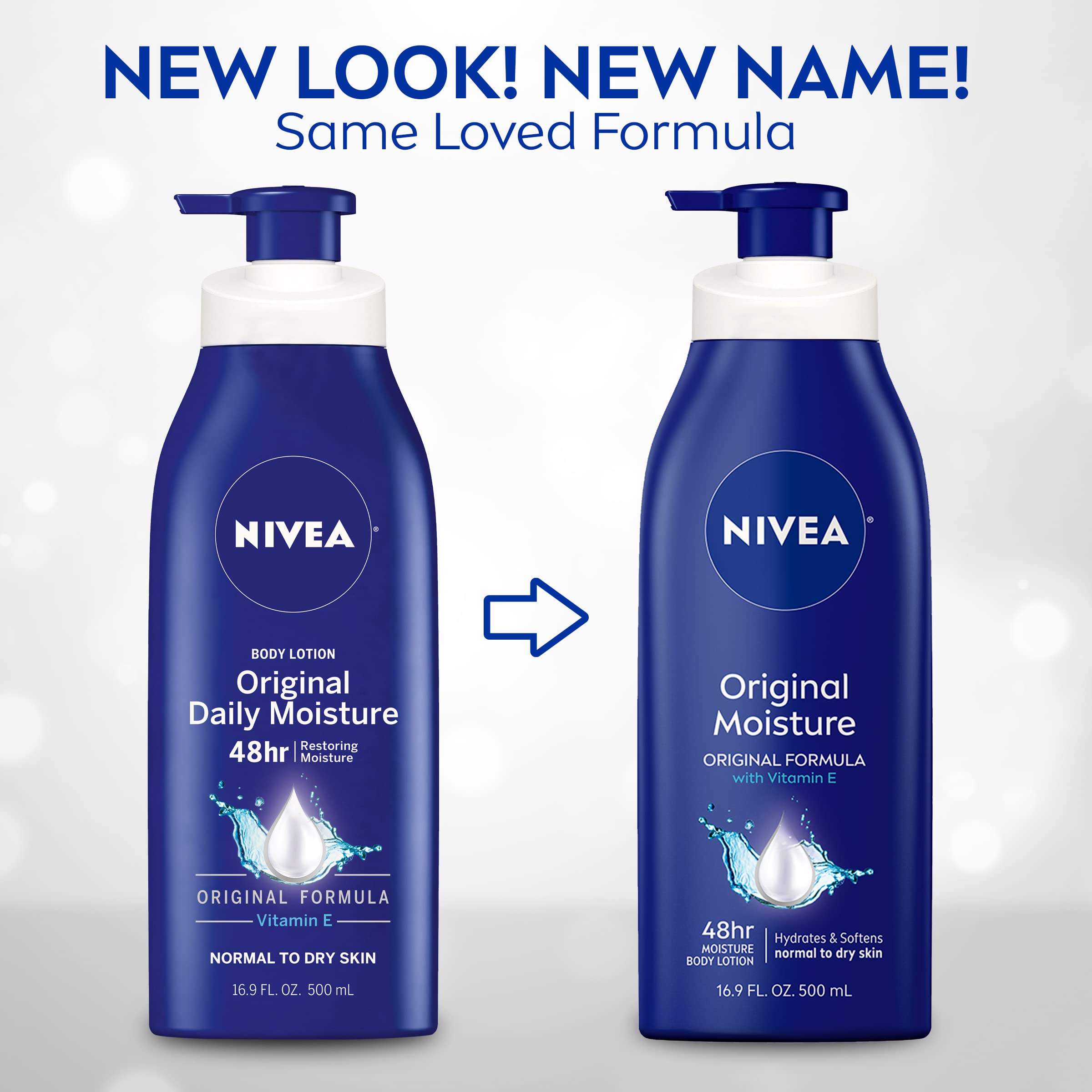 Foto 2 | Loción Corporal Nivea Original Moisture Con Vitamina E 500 Ml - Venta Internacional.