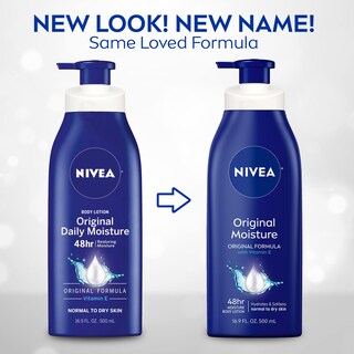 Foto 2 | Loción Corporal Nivea Original Moisture Con Vitamina E 500 Ml - Venta Internacional.