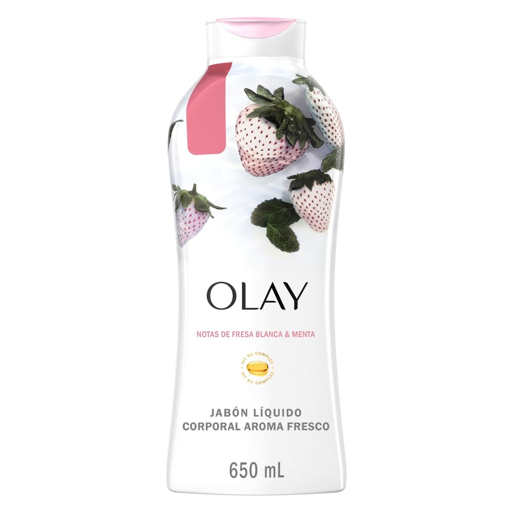 Foto 2 pulgar | Gel De Baño Olay Fresh Outlast White Fresa Y Menta 650 Ml - Venta Internacional.