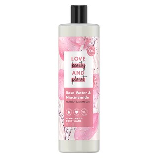 Foto 1 | Gel De Baño Love Beauty And Planet Nourish Con Agua De Rosas 590 Ml - Venta Internacional.
