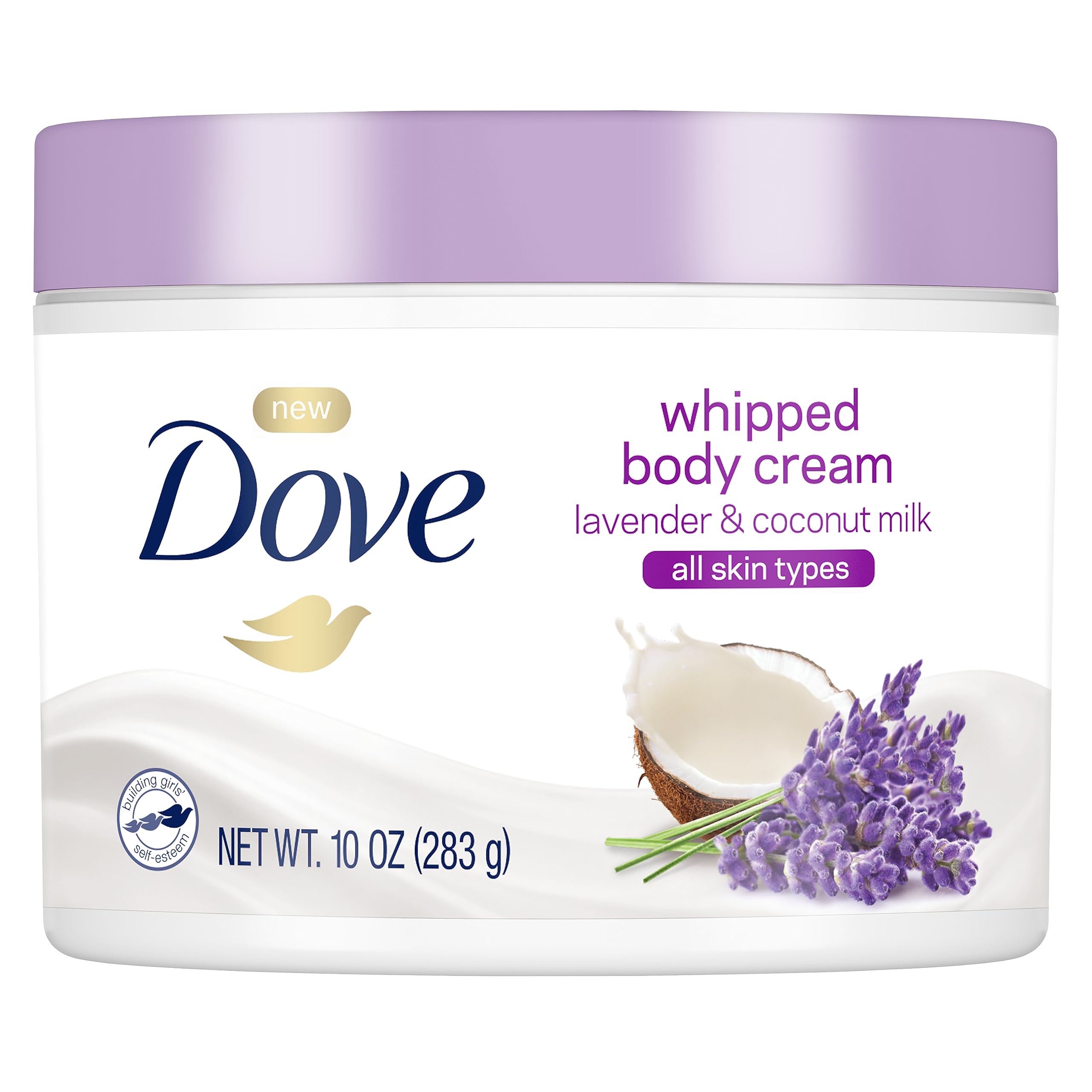 Foto 2 pulgar | Crema Corporal Dove Whipped Lavender And Coco Milk 300 Ml - Venta Internacional.
