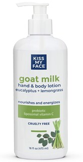 Foto 1 | Loción Kiss My Face De Leche De Cabra Para Manos Y Cuerpo, 480 Ml, Eucalipto - Venta Internacional.