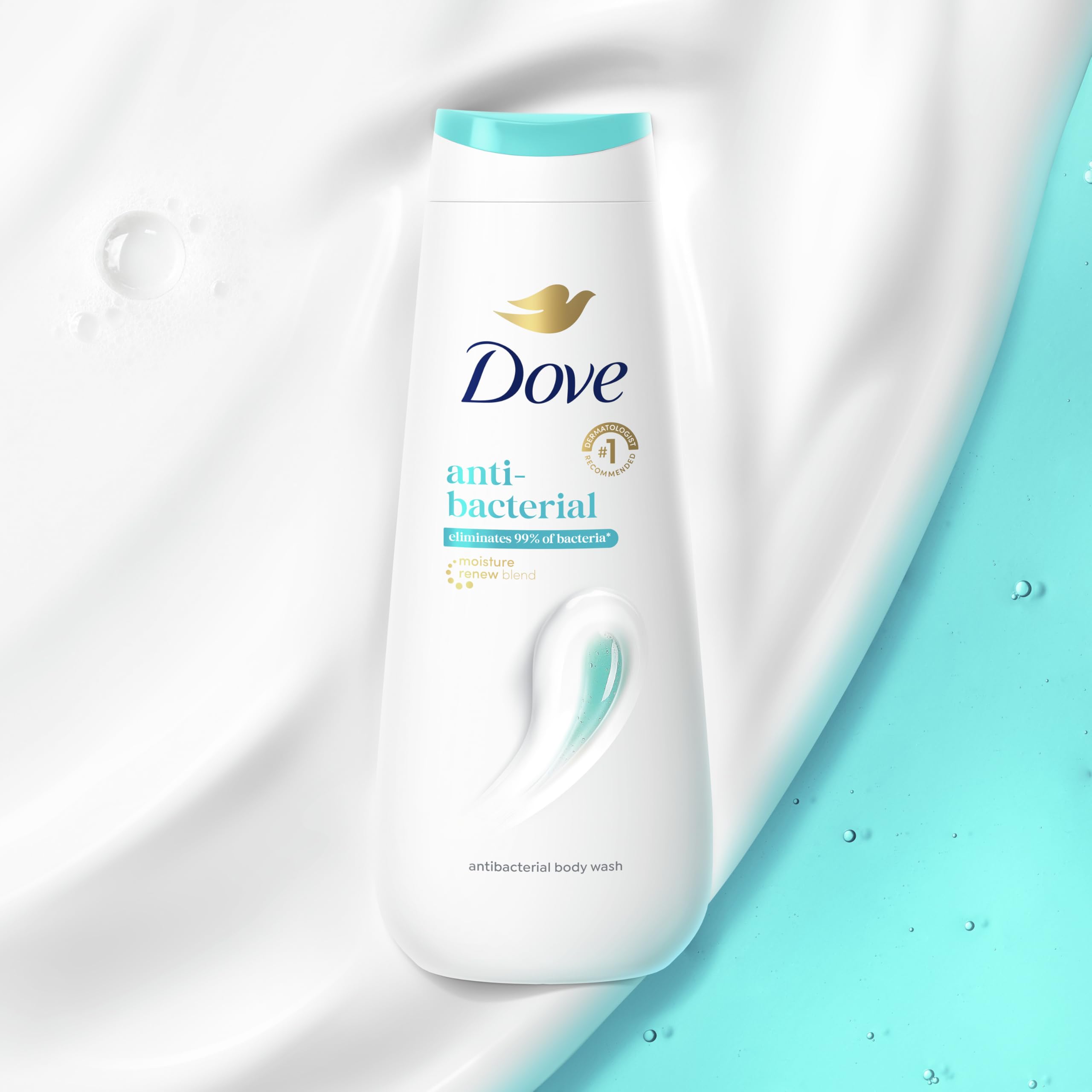 Foto 5 pulgar | Gel De Baño Dove Antibacterial Que Protege La Sequedad 591 Ml - Venta Internacional.