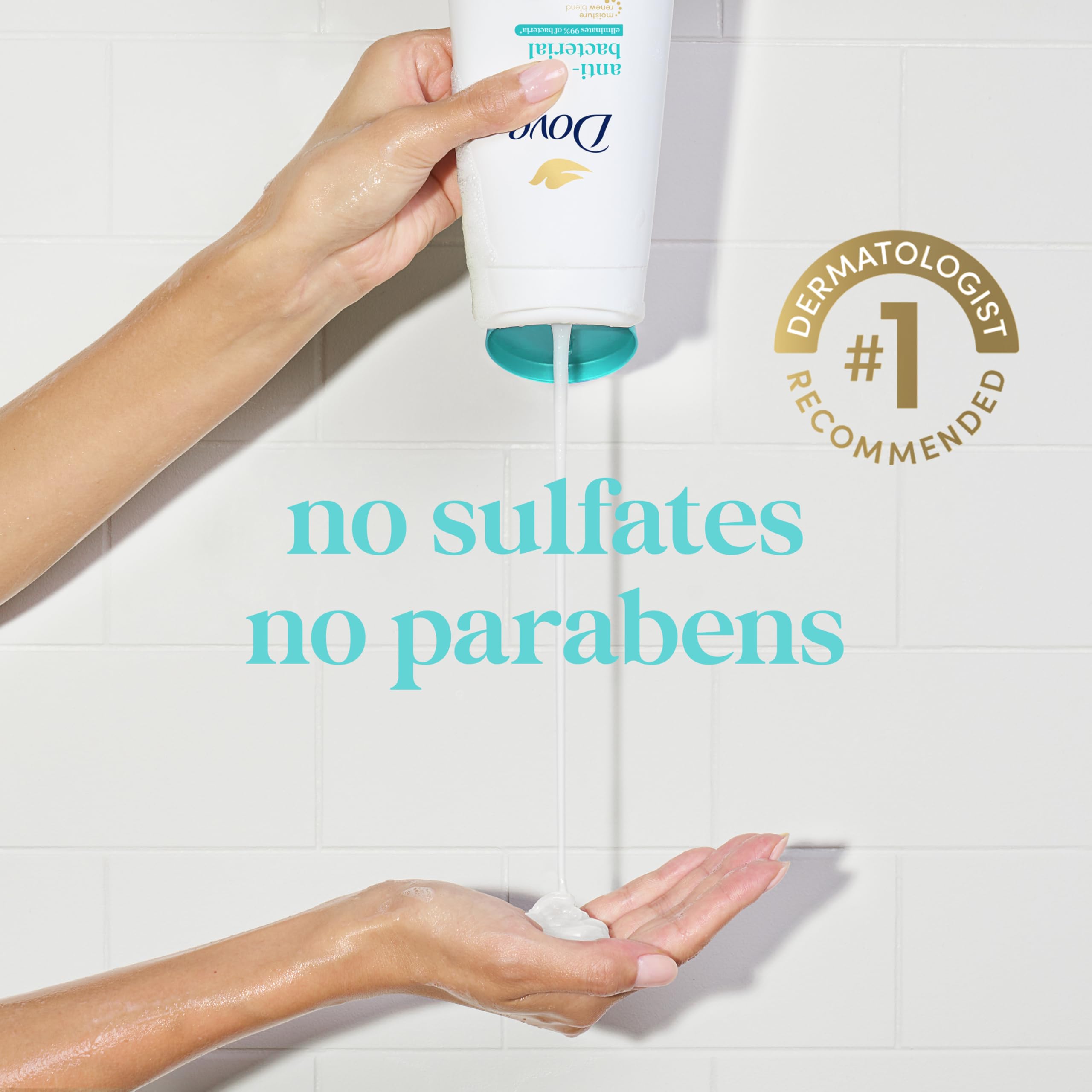Foto 6 pulgar | Gel De Baño Dove Antibacterial Que Protege La Sequedad 591 Ml - Venta Internacional.