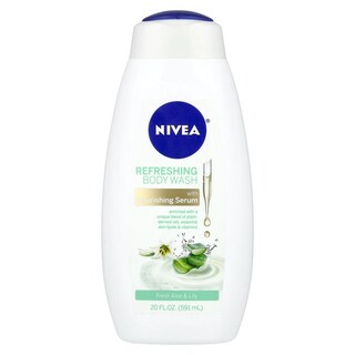 Foto 1 | Gel De Baño Nivea Refreshing Fresh Aloe & Lily 591 Ml - Venta Internacional.