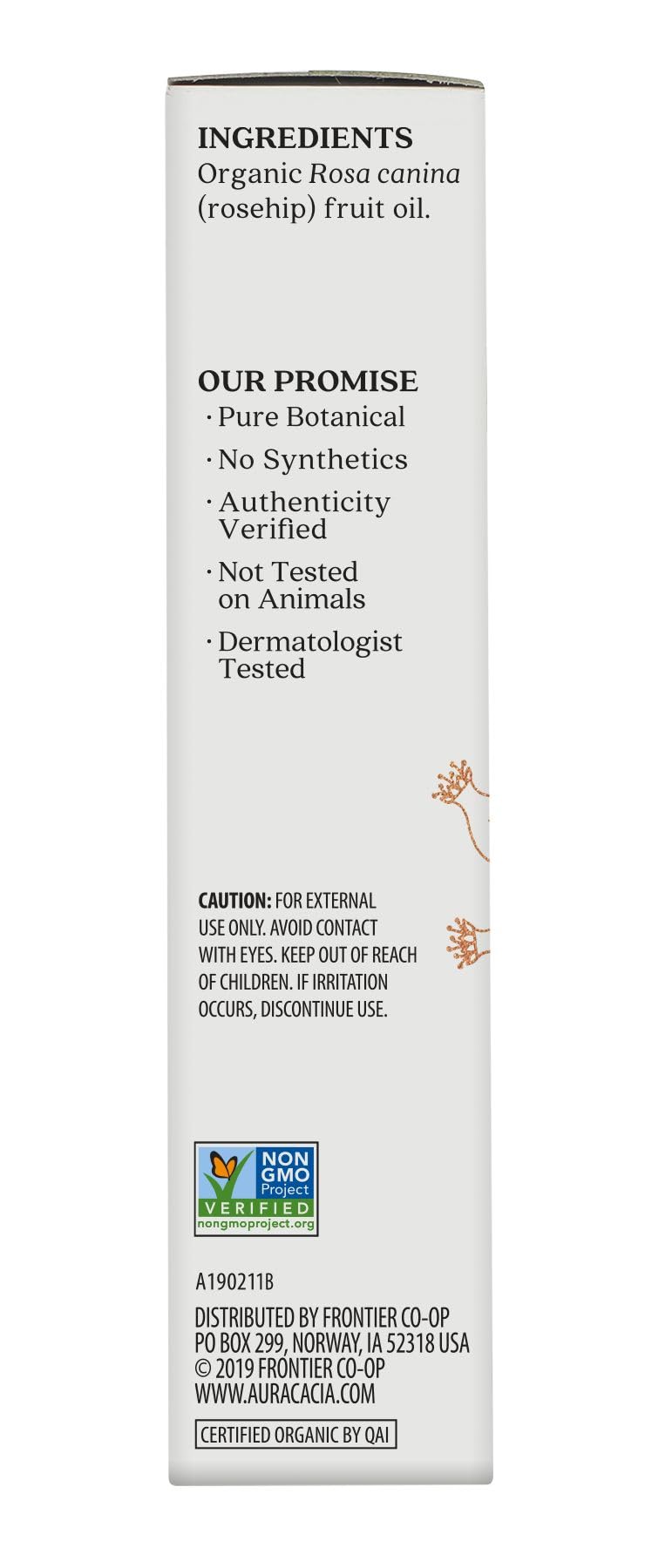 Foto 4 pulgar | Aceite Para El Cuidado De La Piel Aura Cacia Organic Rosehip 30 Ml (1 Fl. Oz.) - Venta Internacional.