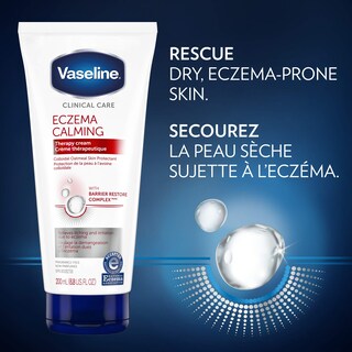 Foto 2 | Crema Corporal Vaseline Care Eczema Calming Barrier Repair 200 Ml - Venta Internacional.